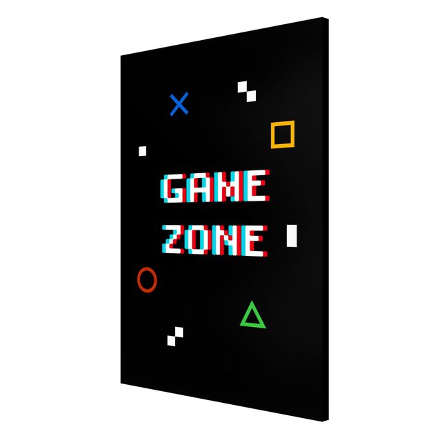 Tableau citation Pixel Text Game Zone