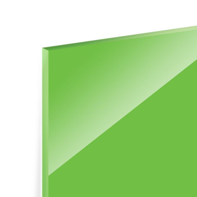 Tableau en verre - Pixel Text Get A Life In Green