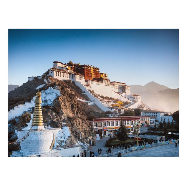 Tableaux de Matteo Colombo Palais du Potala au Tibet