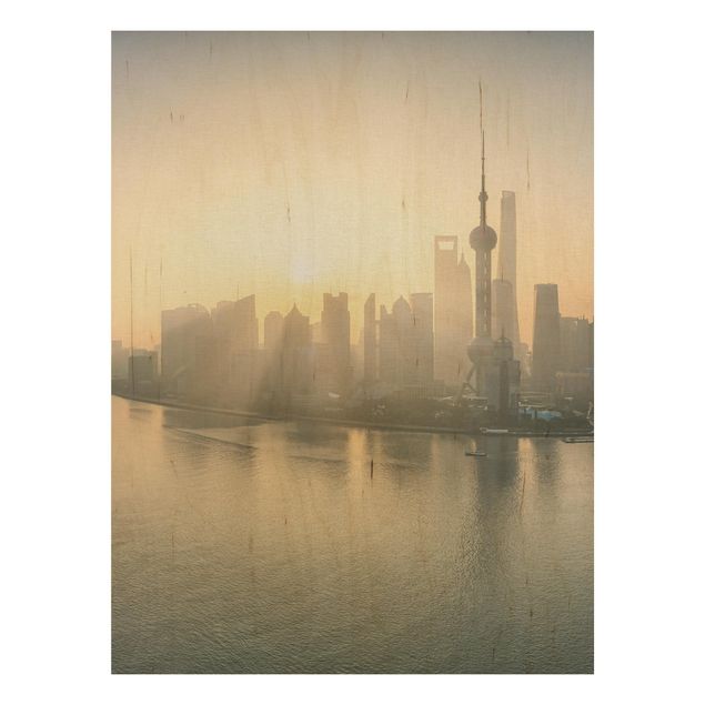 Tableaux muraux Pudong à l'aube