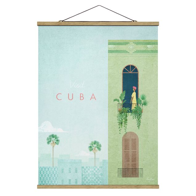 Tableaux reproduction Campagne touristique - Cuba
