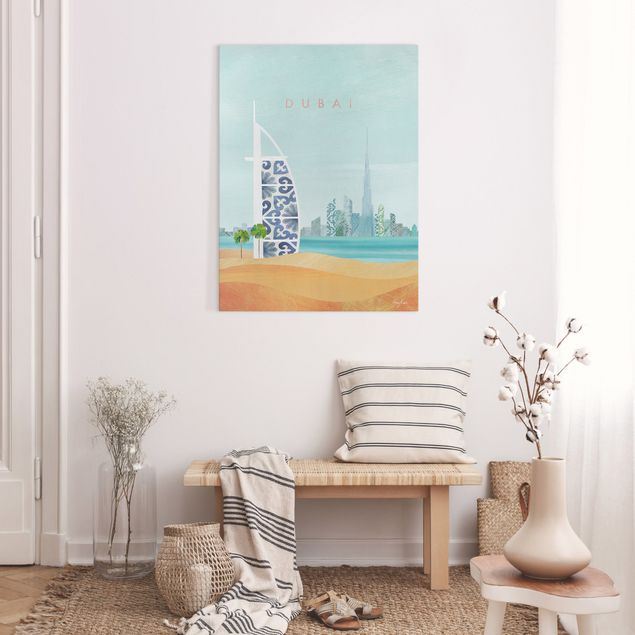 Tableaux mer Poster de voyage - Dubaï