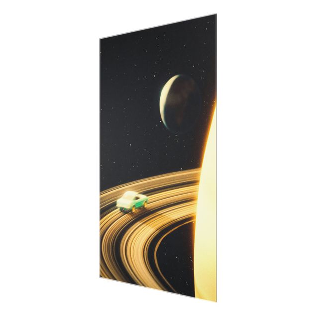 Tableaux muraux Retro Collage - Saturn Highway