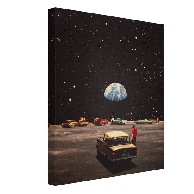 Tableau voiture Retro Collage - Yearning
