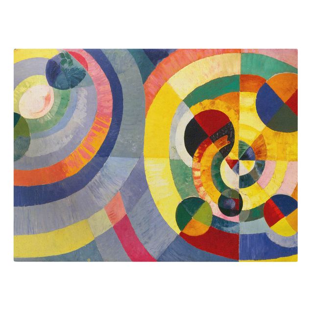 Reproduction tableau sur toile Robert Delaunay - Formes circulaires