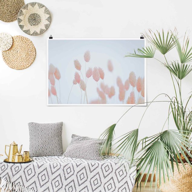 Tableau moderne Grass Tips In Pale Pink
