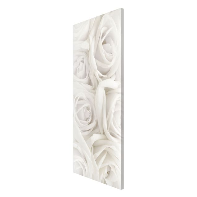 Tableau moderne White Roses