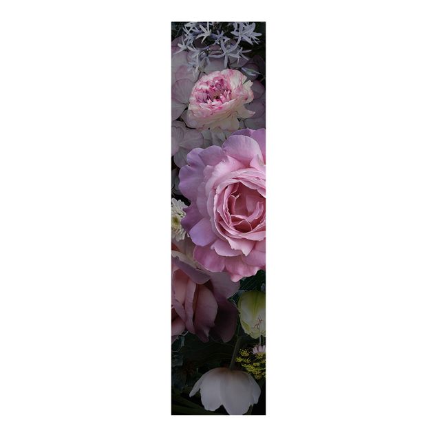 Panneaux coulissants avec fleurs Bouquet de Roses Magnifiques