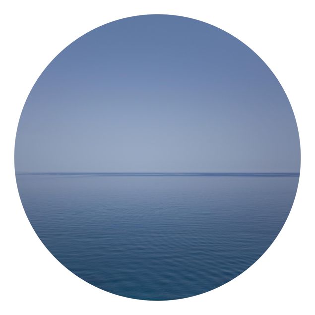 Papier peint panoramique paysage Océan calme au crépuscule