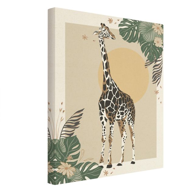 Tableaux muraux Animaux de safari - Girafe