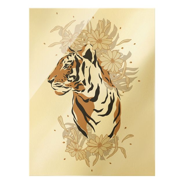 Tableaux muraux Animaux de safari - Portrait Tigre
