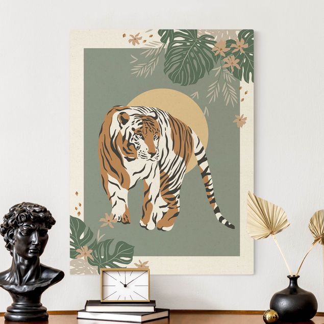 Tableau tigres Animaux de safari - Tigre
