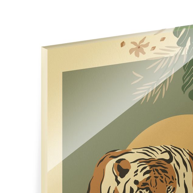 Tableau décoration Animaux de safari - Tigre