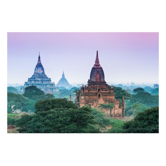 Tableau paysage Parc du temple de Bagan
