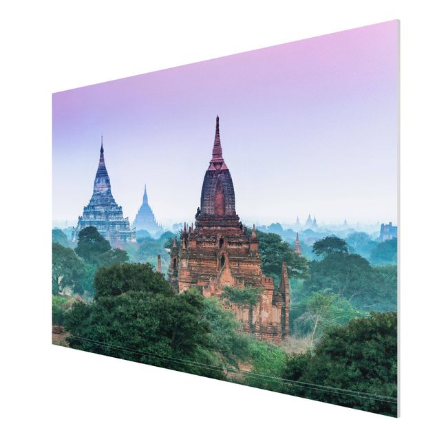 Tableau Asie Parc du temple de Bagan