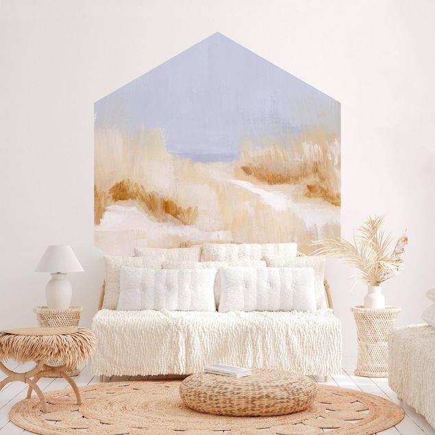 Papier peint panoramique dune Soft Marram Grass