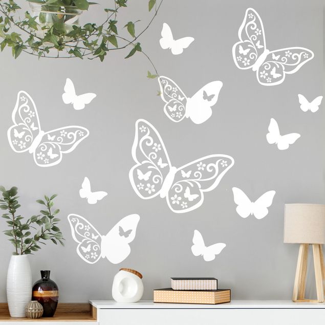 Sticker mural - Decorative Buttterflies