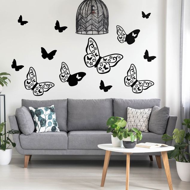 Sticker mural animaux Papillons décoratifs