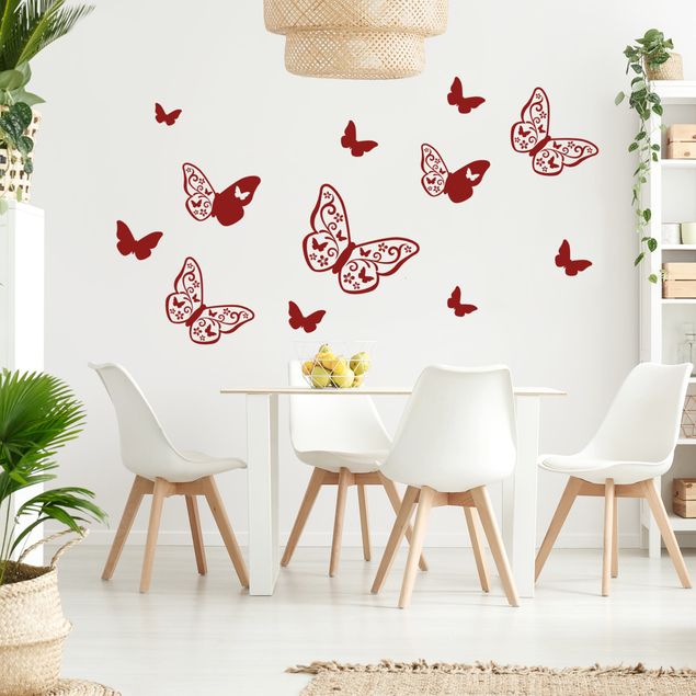 Adhésifs muraux Papillons décoratifs