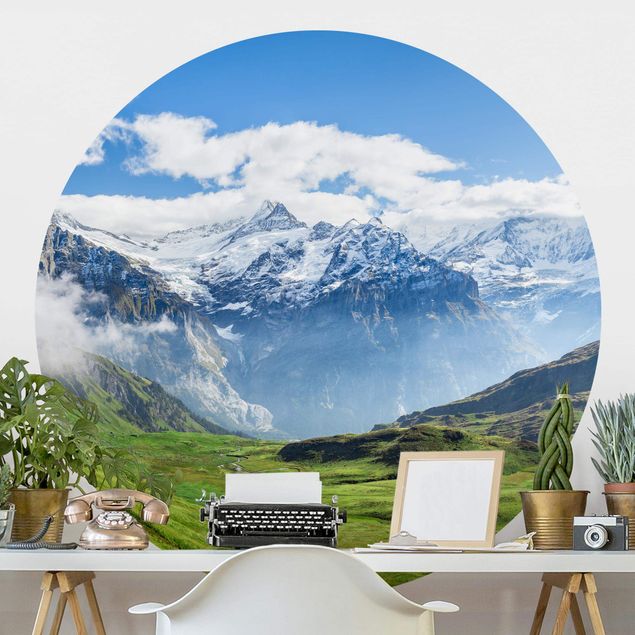 Décorations cuisine Panorama alpin de Swizz