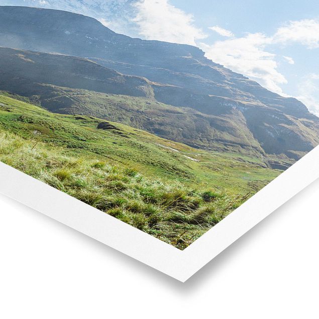 Tableaux modernes Panorama alpin de Swizz