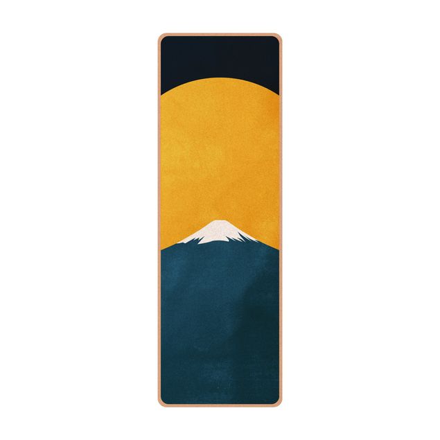 Tapis de yoga - Sun, Moon And Mountain