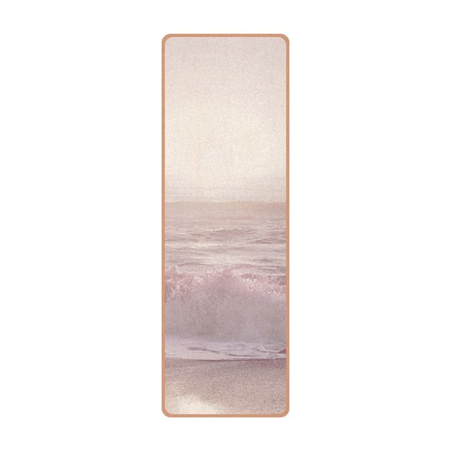 Tapis de yoga - Sunset In Pale Pink
