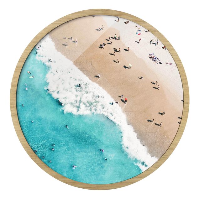 Tableau bord de mer Dimanche à la plage