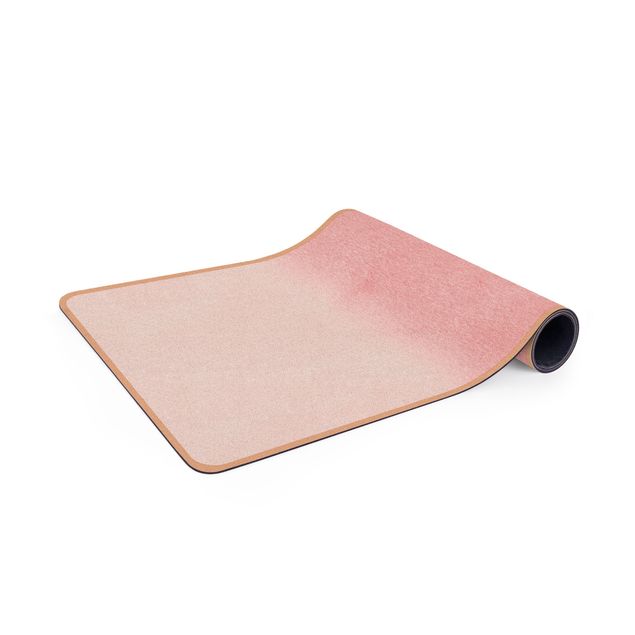 Tapis de yoga - Play Of Colours Fading Coral