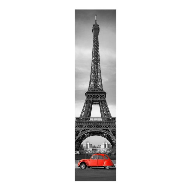 Panneaux coulissants avec architecture et skyline Spot sur Paris