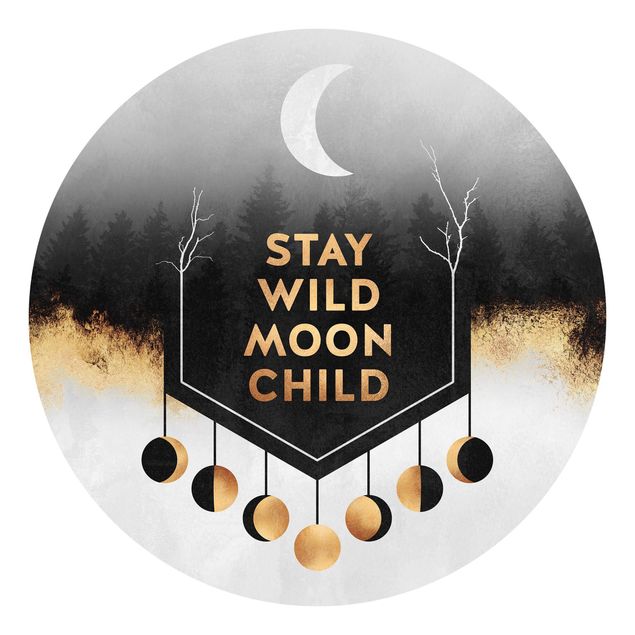 Tableaux de Elisabeth Fredriksson Stay Wild Moon Child