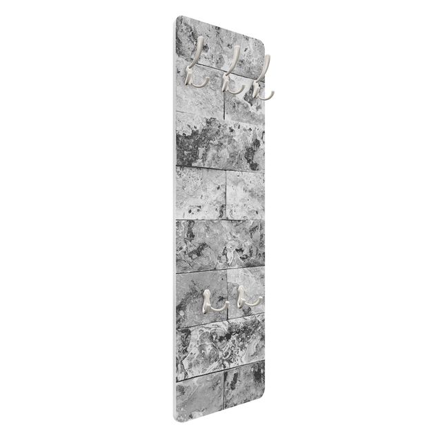 Porte-manteau - Stone Wall Natural Marble Grey