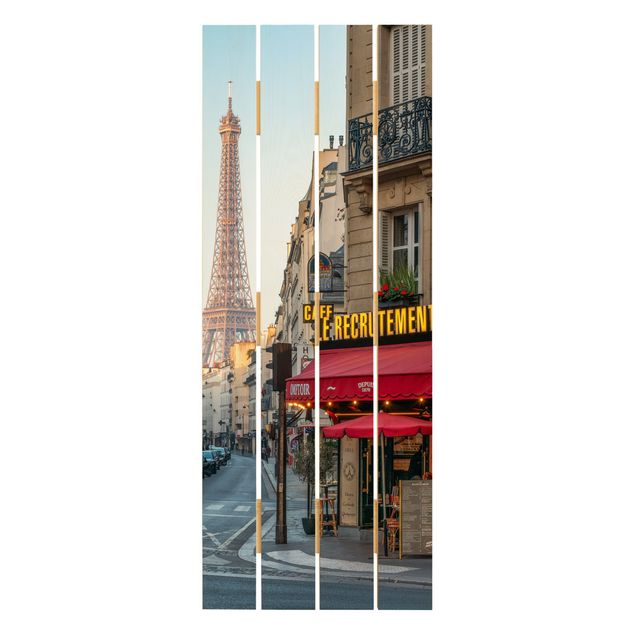 Impression sur bois - Streets Of Paris