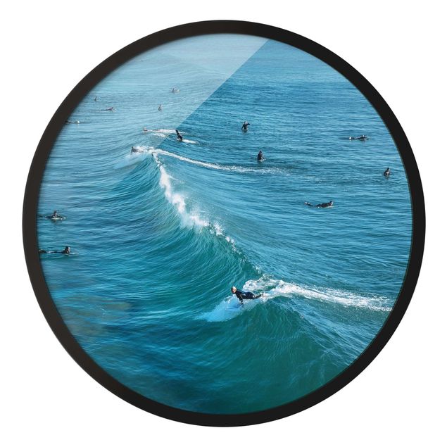 Tableaux plage Surfeur à Huntington Beach
