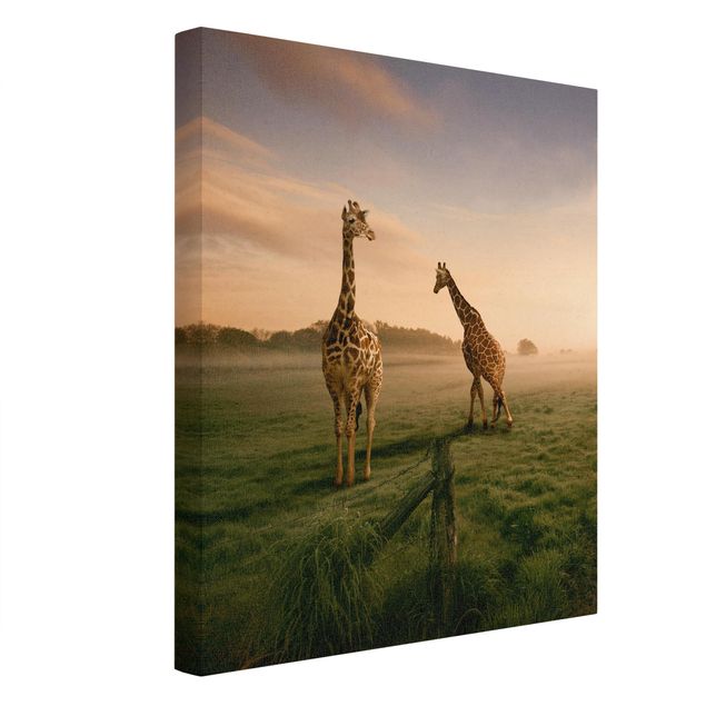 Tableaux moderne Surreal Giraffes