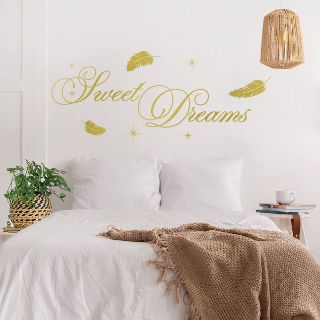 Stickers muraux citations proverbes Sweet Dreams