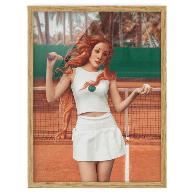 Tableau portraits Tennis Venus