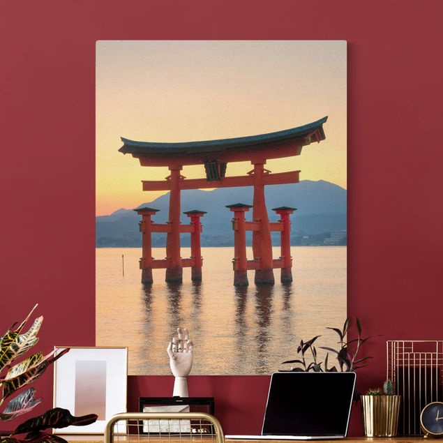 Tableau paysages Torii à Itsukushima
