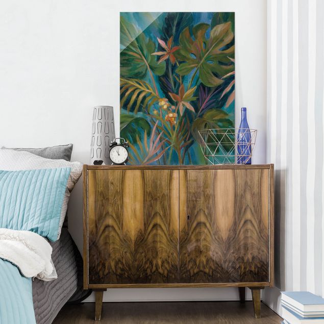 Tableau jungle Tropical midnight atmosphere