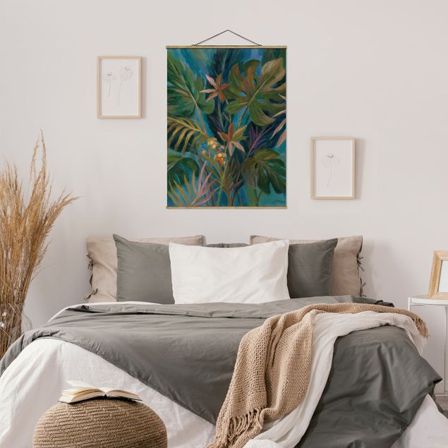 Tableaux arbres Tropical midnight atmosphere