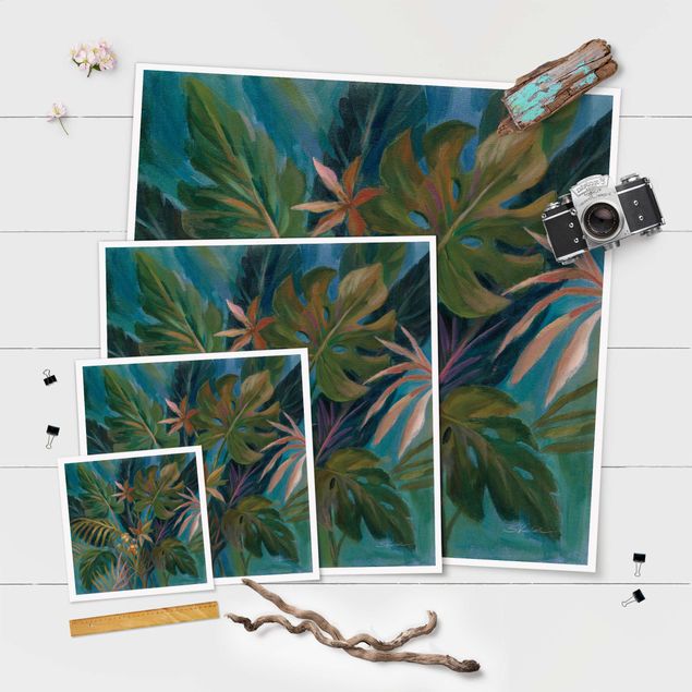 Tableau décoration Tropical midnight atmosphere