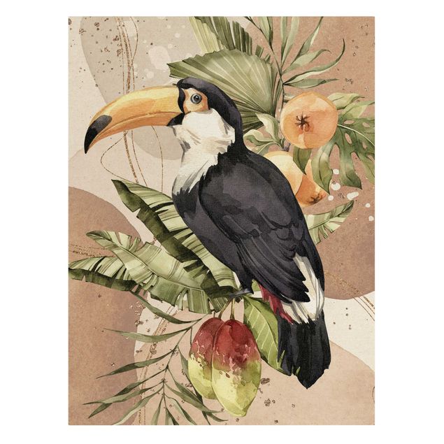 Tableaux Oiseaux tropicaux - Toucan