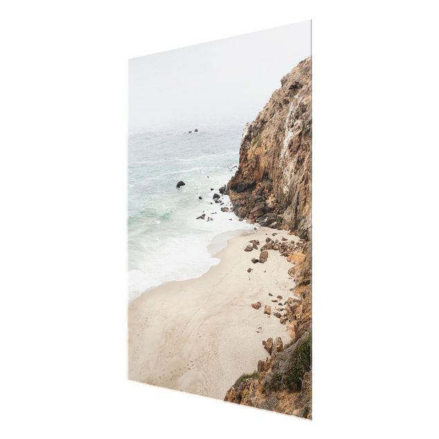 Tableau verre paysage Gloomy Malibu