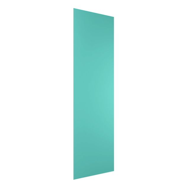 Tableaux en verre magnétique Turquoise