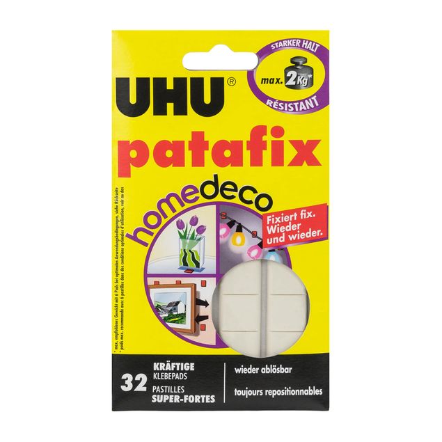Accessoires - Pastilles adhésives UHU® Patafix 32 pièces