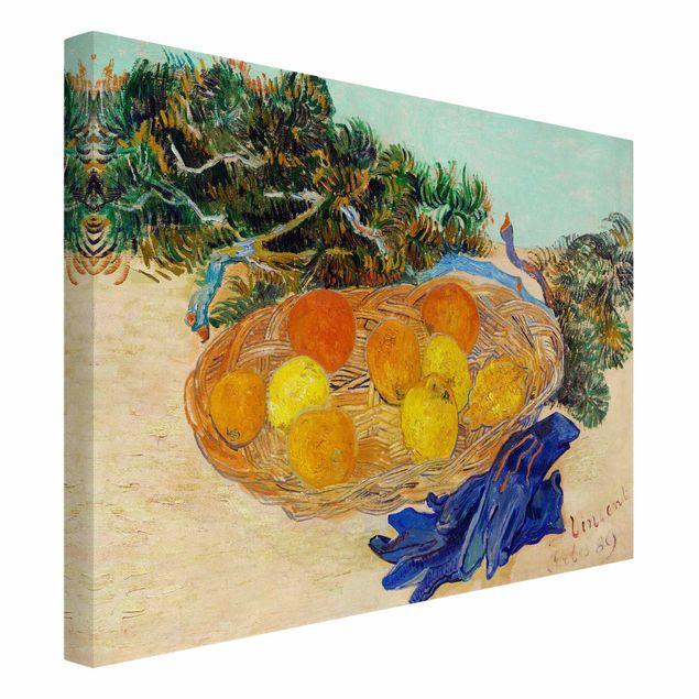 Tableau fruits Van Gogh - Nature morte aux oranges
