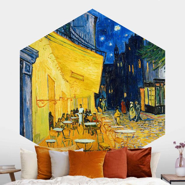 Décorations cuisine Vincent van Gogh - Terrasse de café le soir