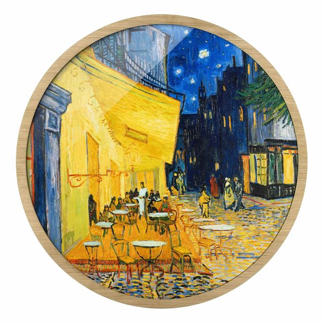 Tableaux Artistiques Vincent van Gogh - Terrasse de café le soir