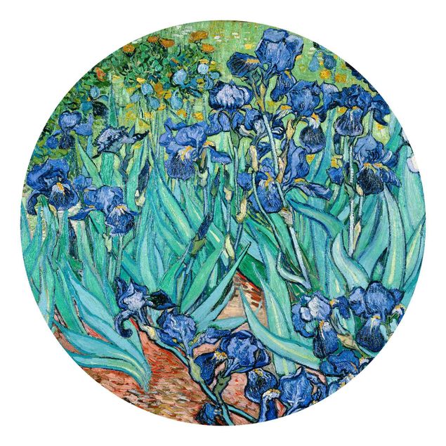 Tableau Pointillisme Vincent Van Gogh - Iris