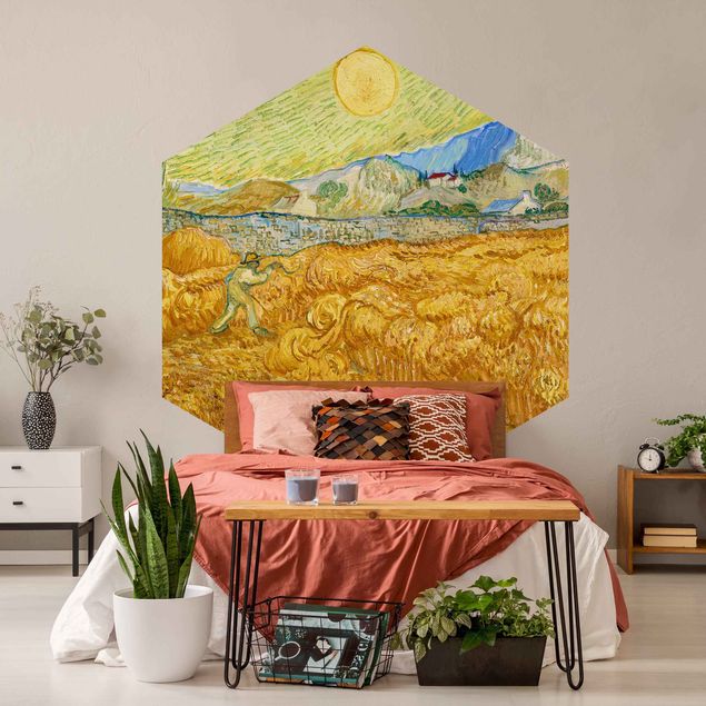 Tableaux Artistiques Vincent Van Gogh - La moisson, le champ de blé